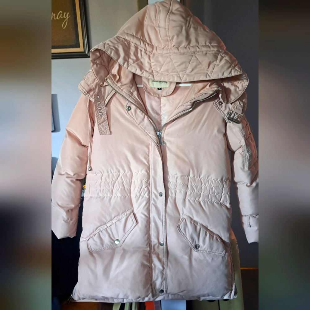 Blossom Your Grace like new winter Puffer size small cool light pink